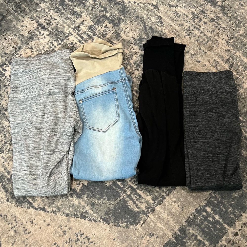 Maternity pants bundle of 4